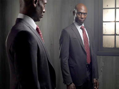 Lance Reddick as Agent Broyles in Fringe