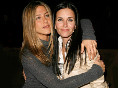 aniston cox friends cougar town